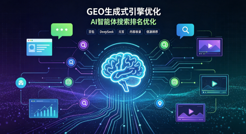 沙市区GEO 浪潮来袭：生成式引擎优化崛起，创作者争抢豆包、DeepSeek、元宝智能体流量入口