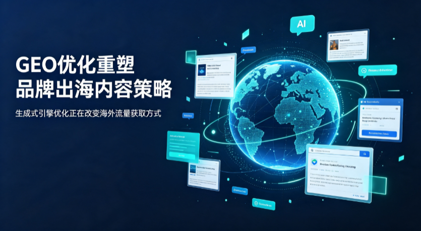 沙市区AI 时代 GEO 兴起，品牌出海内容策略迎来重大调整